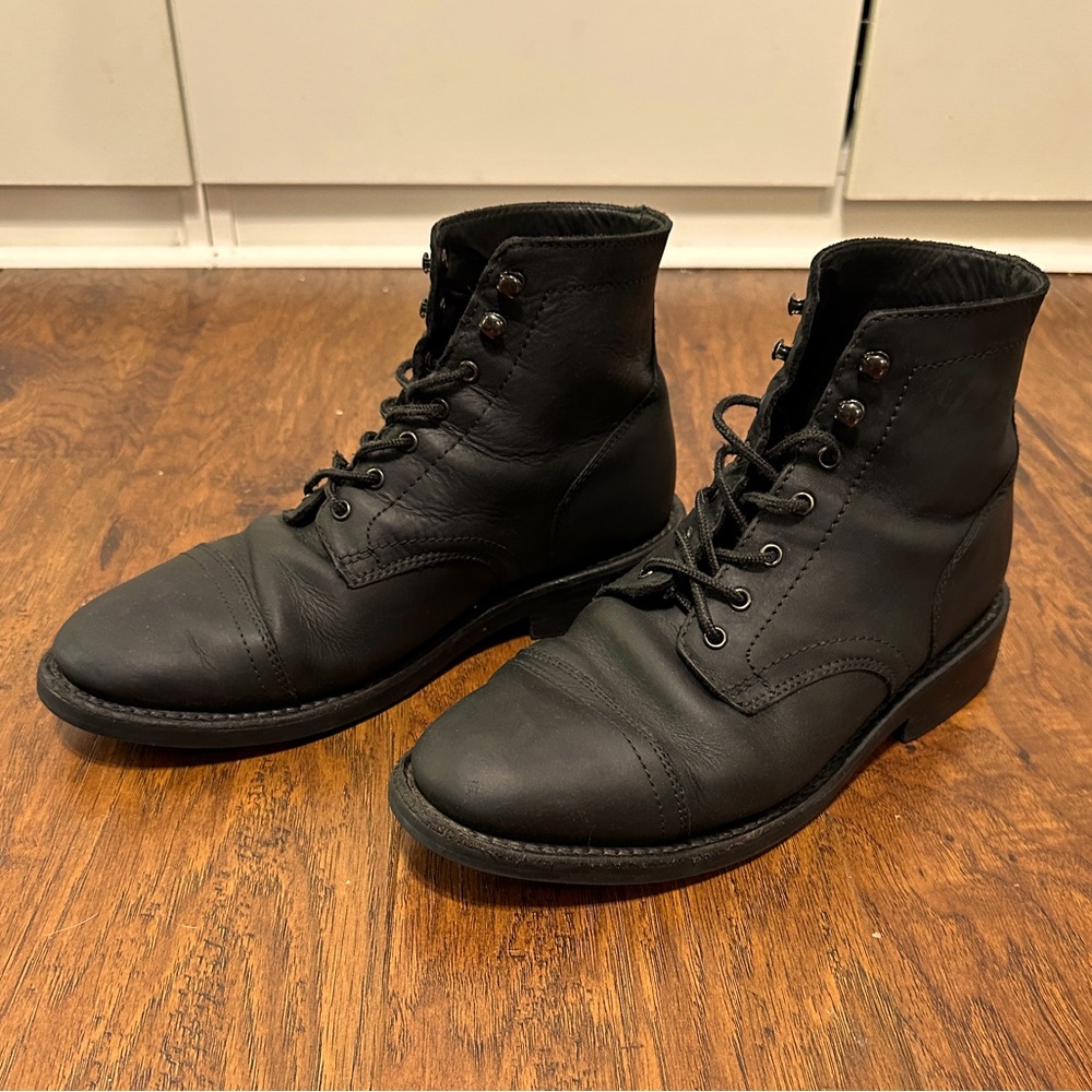 Thursday Boot Company Captain in Black Matte Size 10